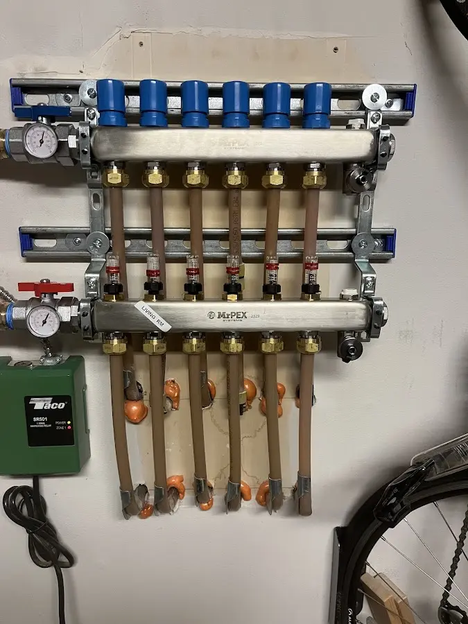 Plumber performing Leak Detection at a residential property in Vine Hill